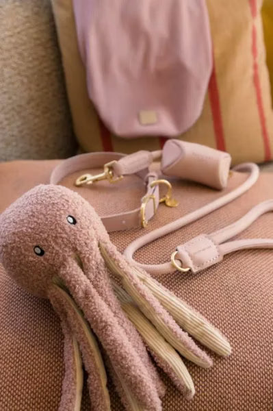 Soft Blush Octopus - Dog Toys Fuzzyard Life