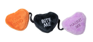 Spooky Candy Hearts String Cat Toy