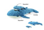 Ocean Buddies -   Whales Big Blue & Baby Blue