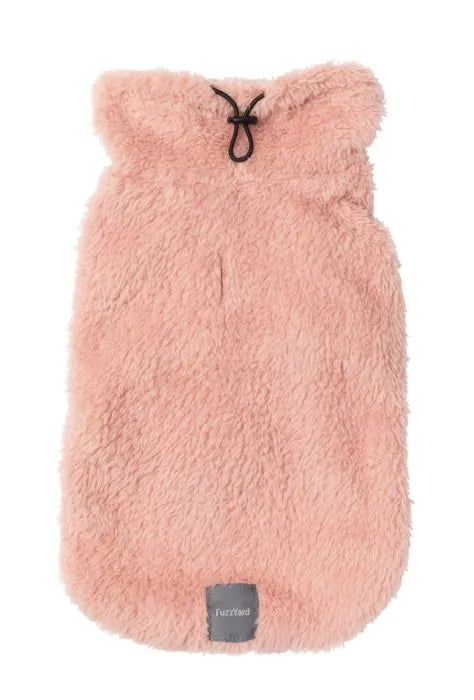 Turtle Teddy Sweater - Rose Pink
