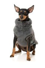 Turtle Teddy Sweater - Charcoal