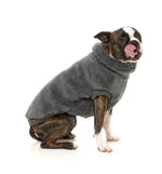 Turtle Teddy Sweater - Charcoal