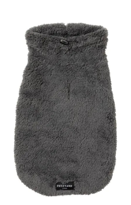 Turtle Teddy Sweater - Charcoal