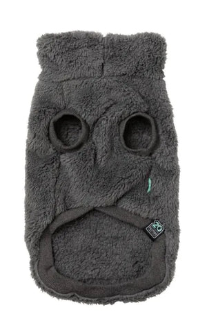 Turtle Teddy Sweater - Charcoal