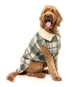 FuzzYard Lumberjack 25 Jacket - Money Green / Cream