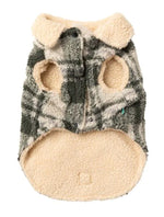 FuzzYard Lumberjack 25 Jacket - Money Green / Cream