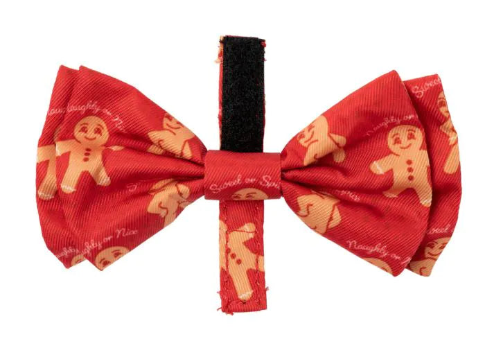 FuzzYard Christmas Bowtie - Naughty Ginger - L - Christmas