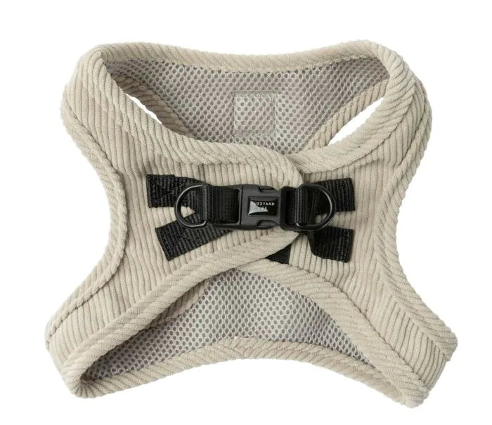 FuzzYard Life Corduroy Step In Harness - Sandstone