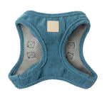 FuzzYard Life Corduroy Step In Harness - French Blue