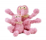 Scratchette The Pink Flea Plush Dog Toy
