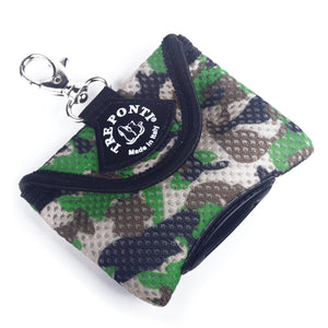 Mesh Poo Bag Dispenser Green Camo