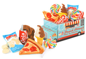 Snack Attack Collection 5 x 3 Toys In POS Box