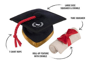 Back To School K9 Scholar Hat & Diploma