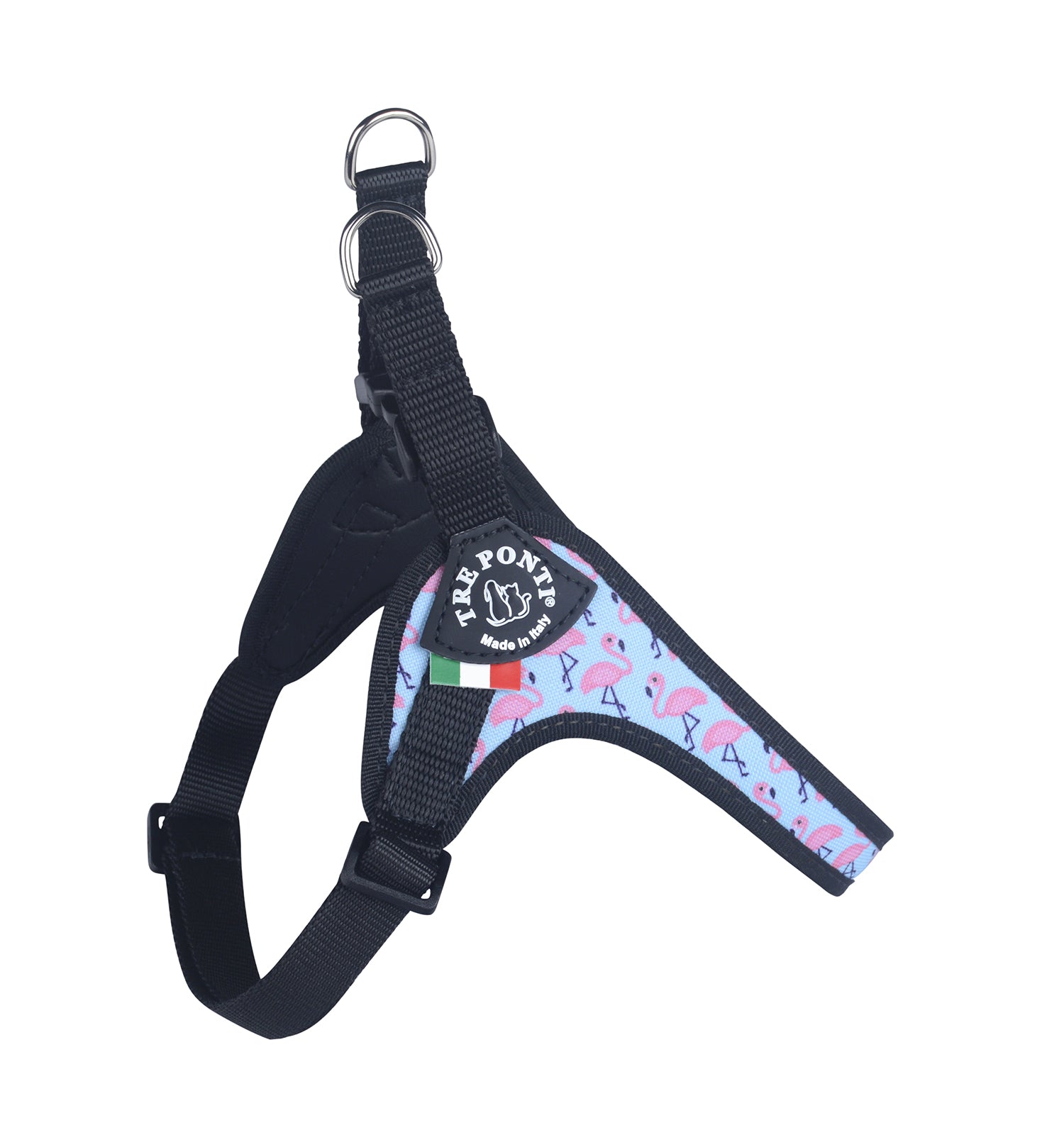 Easy Fit Classic Flamingo Harness with Adjustable Girth