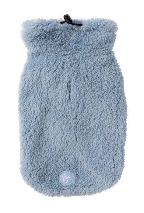 Turtle Teddy Sweater - Washed Blue