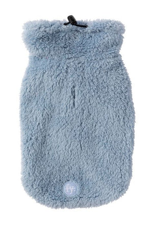 Turtle Teddy Sweater - Washed Blue