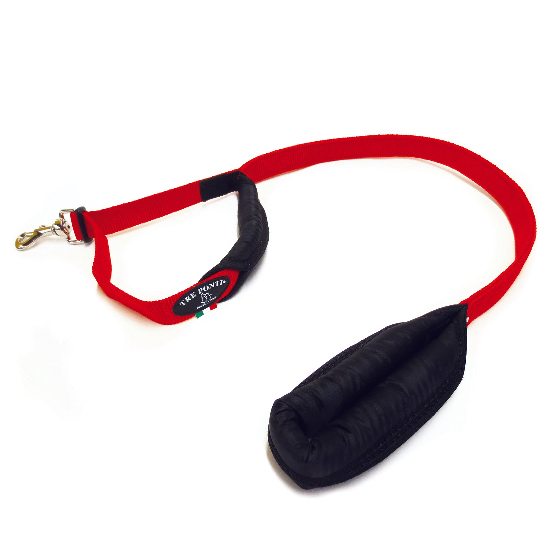 Padded Double Handle Lead Red