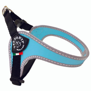 Easy Fit Classic Light Blue Harness with Adjustable Girth