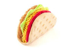 Taco Plush Dog Toy